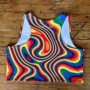 Freedom ravewear crop top